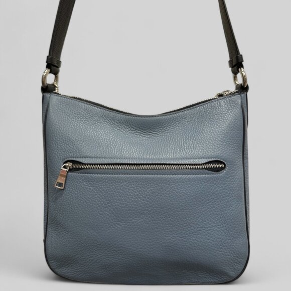 Coach Ellie File Bag Indigo Blue Like New - Picture 8 of 16